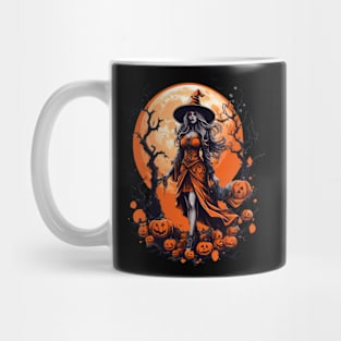 Moonlit Halloween Sorcery Mug